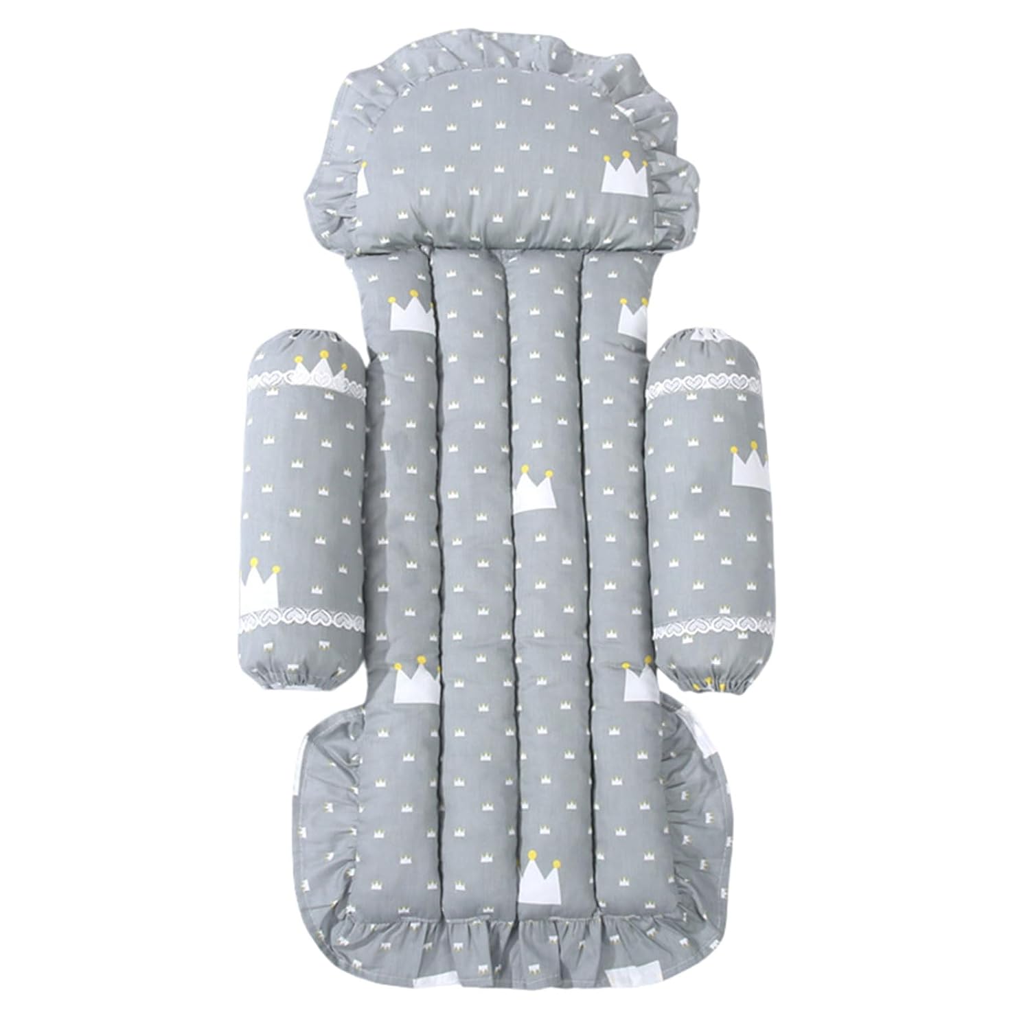 Baby Stroller Cushion Seat Pad with Pattern Soft Cushion Comfortable Seat Pad Breathable Baby Pram Pad