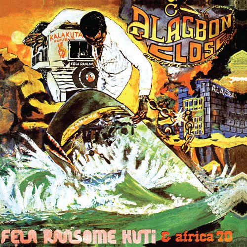 Alagbon Close Album Vinyle Ambiance Rétro et Groove pour Salon