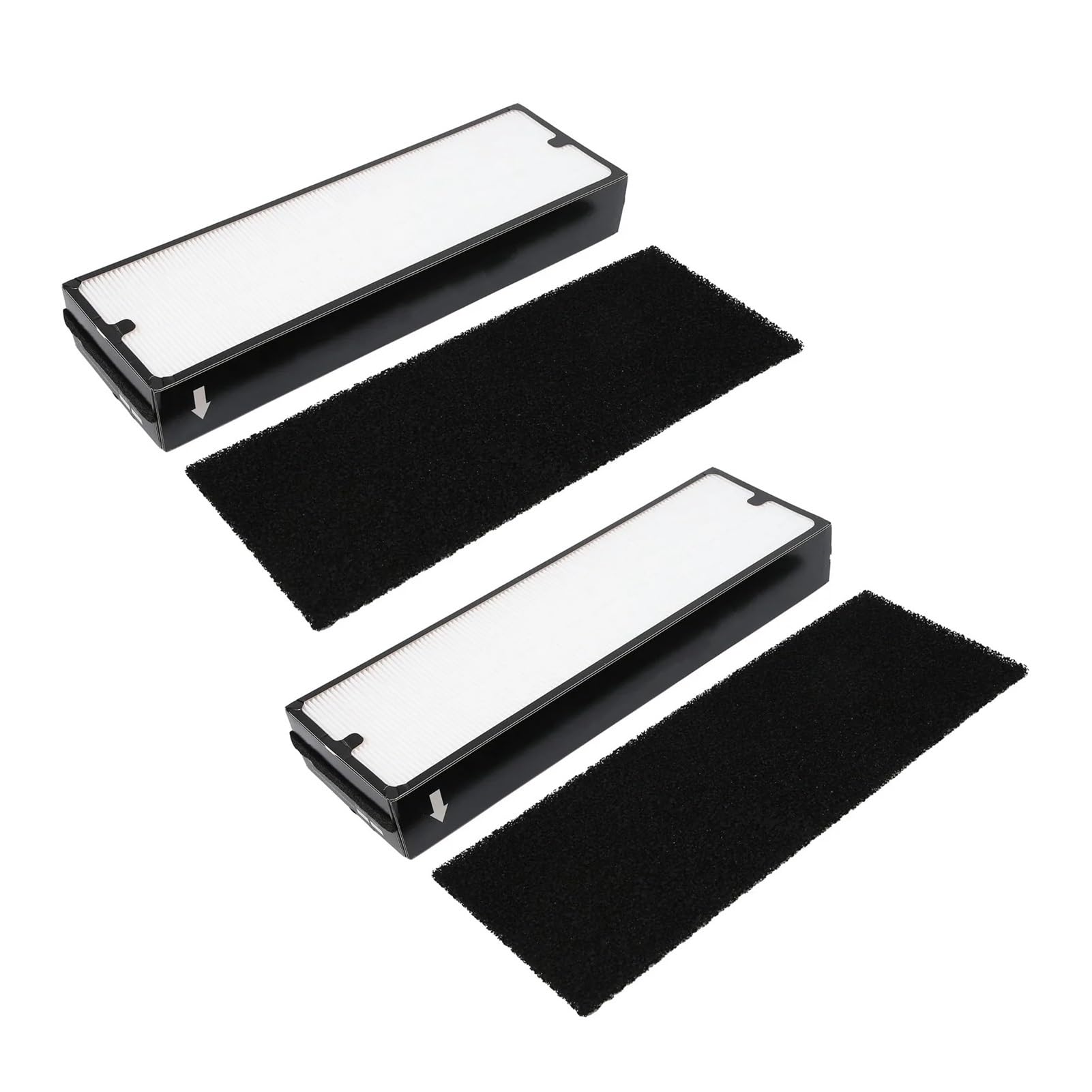 2 Set Particle Type Filter Mesh Filter Element Replacement, Compatible For Blue Air, Captures Fine Dust For Sense Series Air Purifier