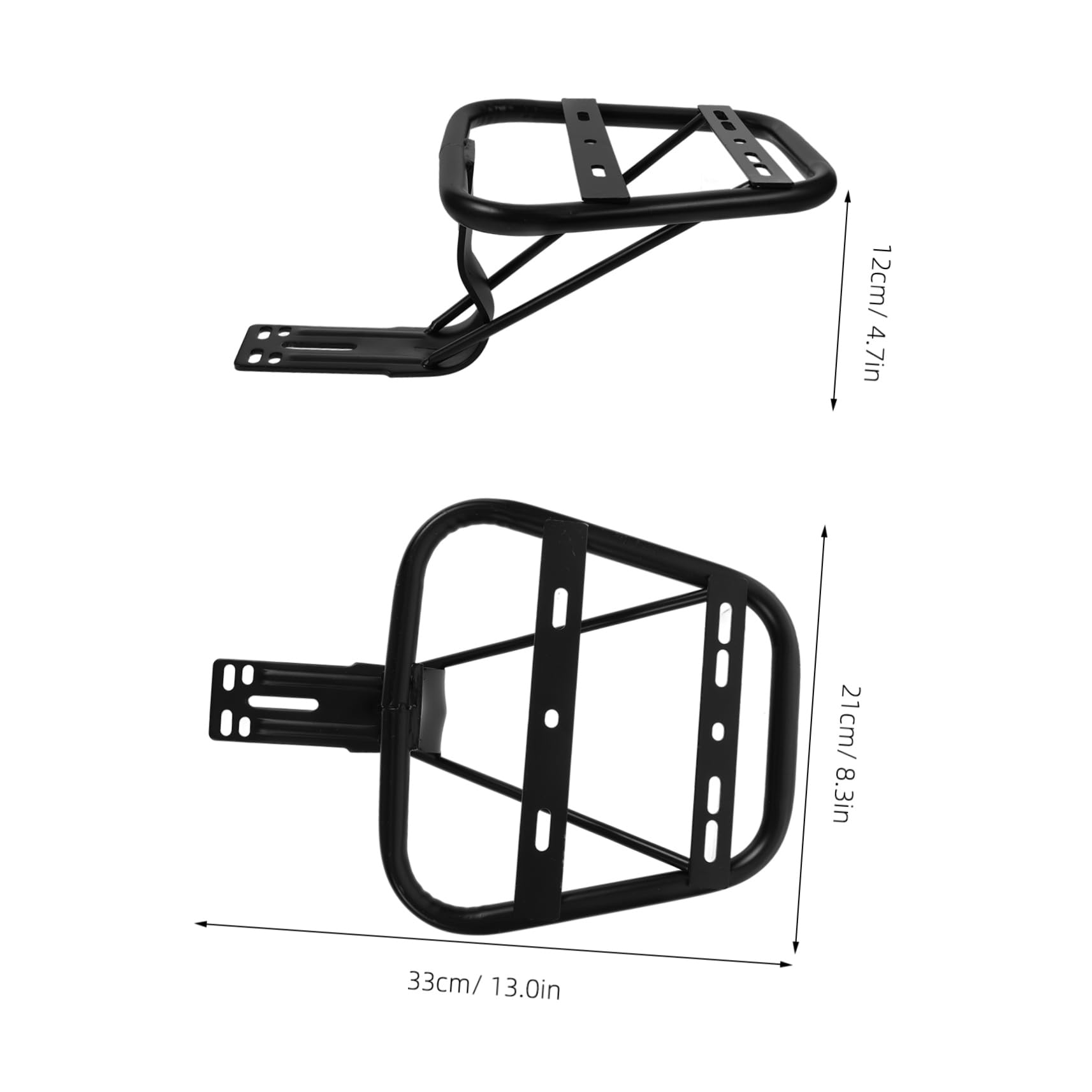 Racktime Unisex - Adult Eco 2.0 Pannier Rack, Black, 29 Inches
