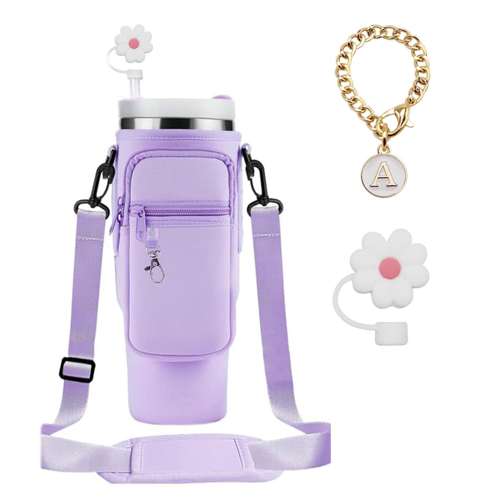 Borsa porta bottiglie d'acqua per bicchiere Stanley da 1,18 l