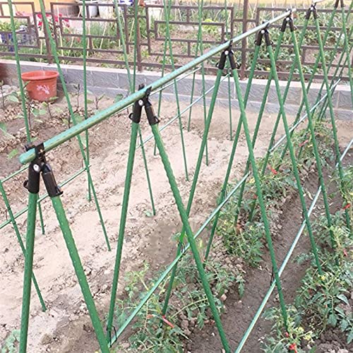 12 UNIDS Ajustable A-TIPO Conexión de los clips de la junta de conexión, para el conector de jardín Piezas de soporte de invernadero Hebillas de película de invernadero Clip Universal Herramientas de