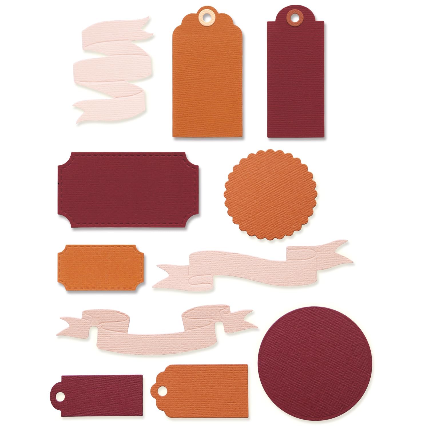 Sizzix Thinlits Die Set-Vintage Tags & Banners, One Size