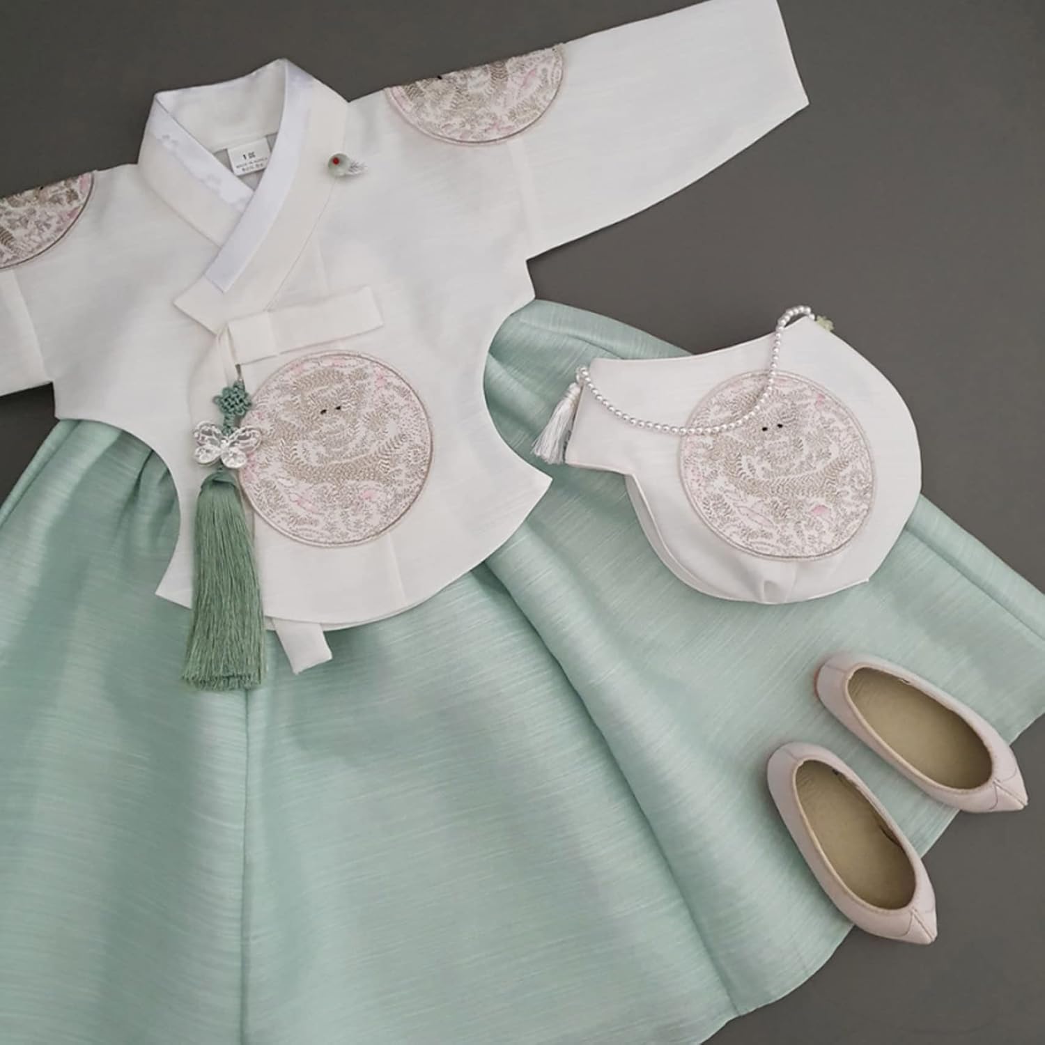 Baekil Dol Hanbok: Baby Girl Korean Traditional Dress - 100 Days to 12 Months, 4 Colors