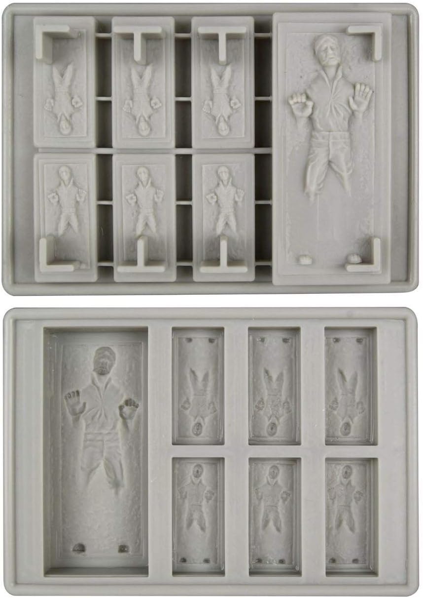 Star Wars: Han Solo in Carbonite Silicone Ice Tray/Chocolate Mold