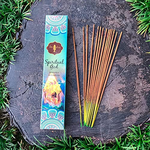 MIX de Incenso Krishna Love Aromas 12 Cx.14 Varetas + Porta Incenso