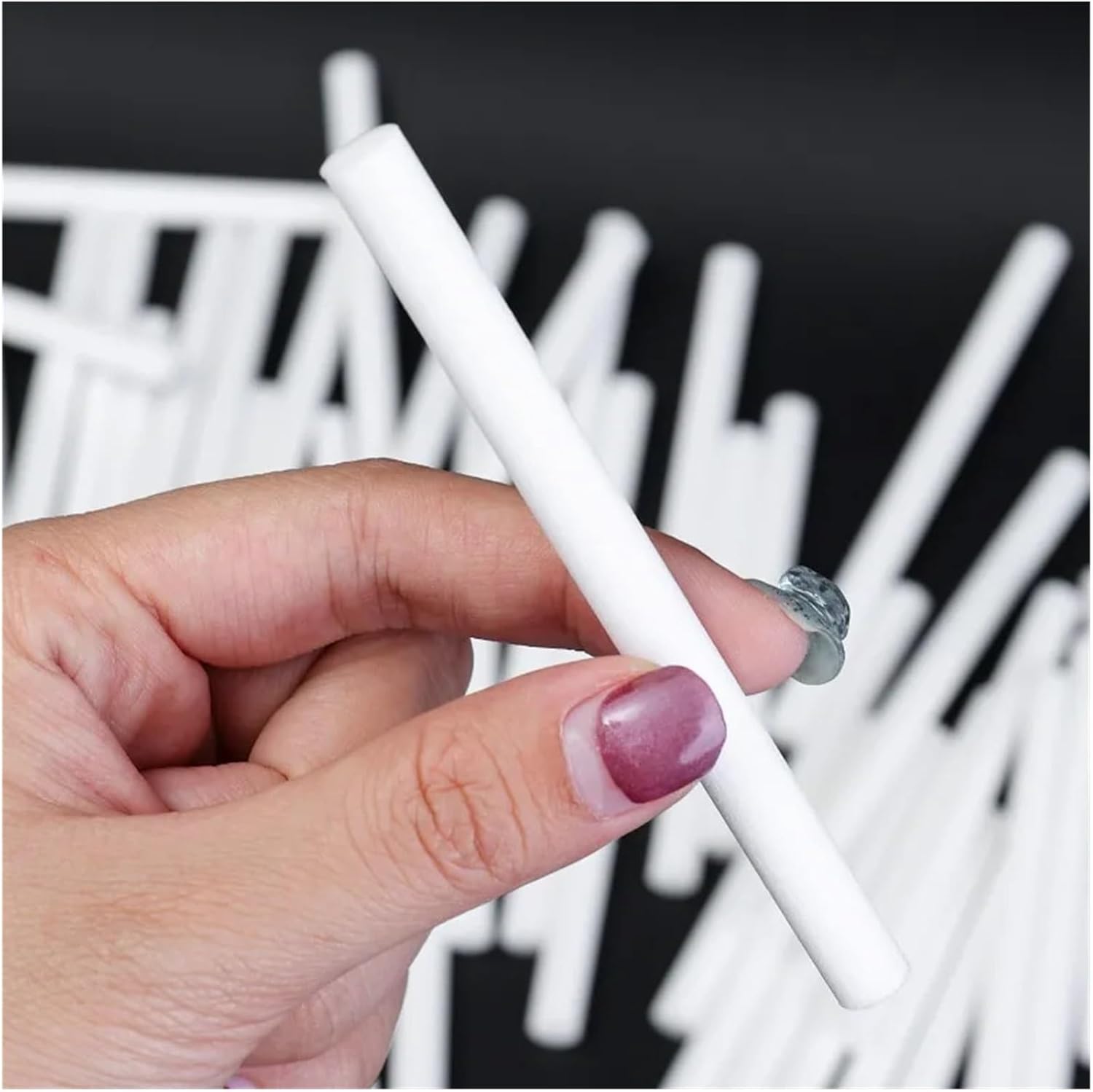 200Pcs Cotton Sponge Stick For Humidifier Filter Replacement Travel Mini Filters Sticks Aroma Diffuser Keeps Clean(90x8mm)