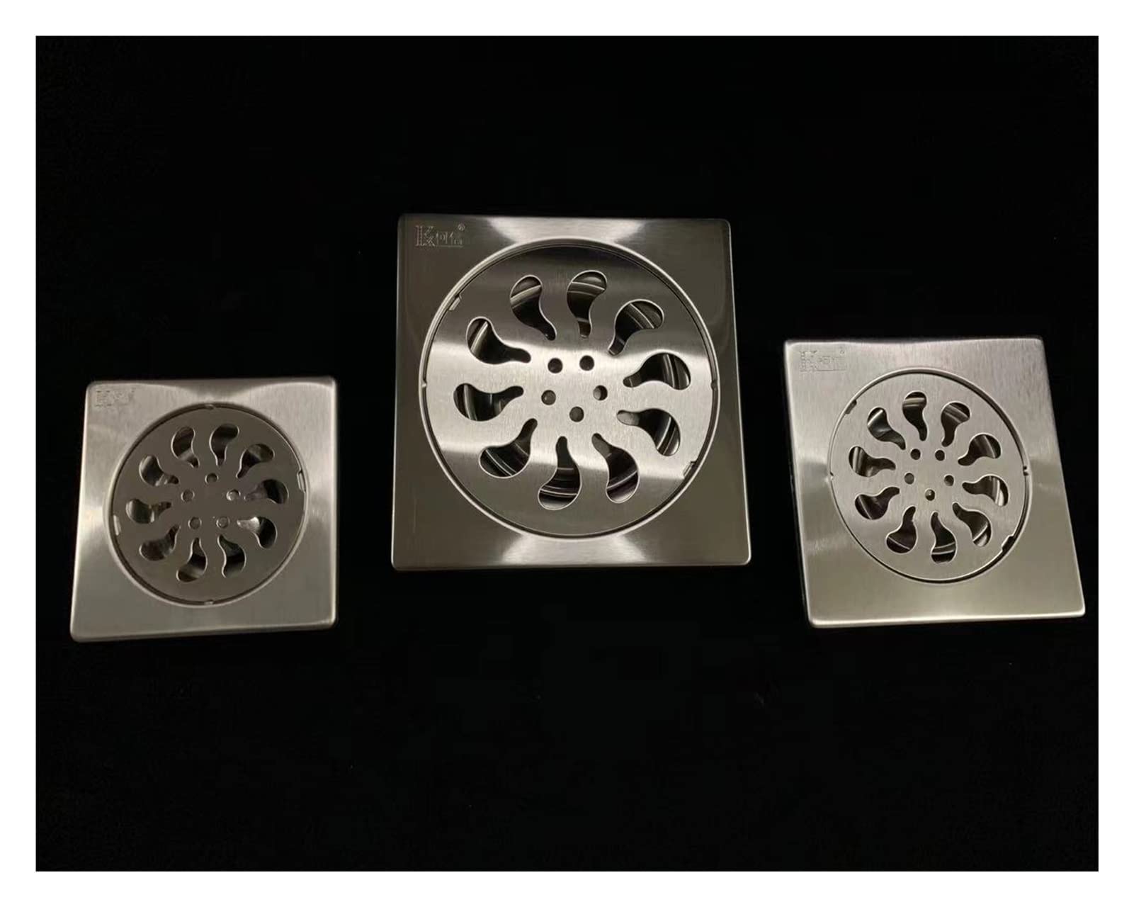 Drenaje de Piso Filtro de filtros de Pelo de Drenaje de Suelo de Agua de baño de Acero Inoxidable (Color : 5 Inch 15CM)
