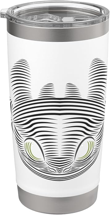 How to Train Your Dragon 3 Toothless Large Face Stainless Steel Insulated Tumbler