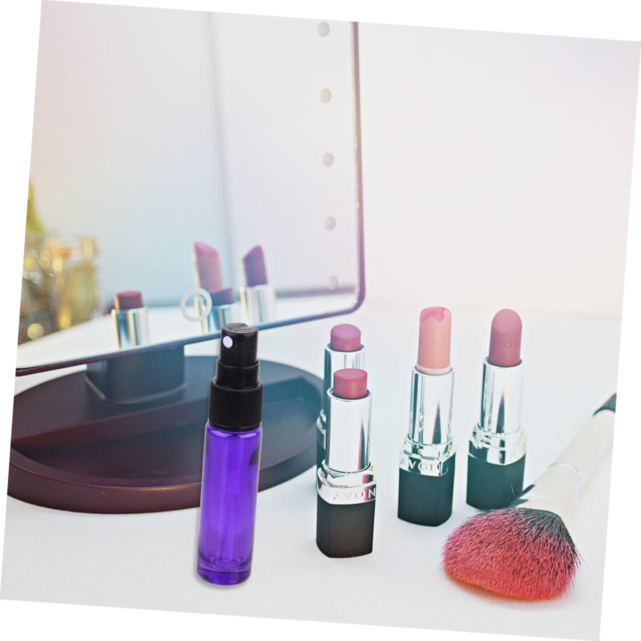 Tragbare Wiederbefüllbare Sprühflaschen 10ml 20 Stück aus Glas für Ätherische Öle und Parfüm zum Reisen und Outdoor Einsatz