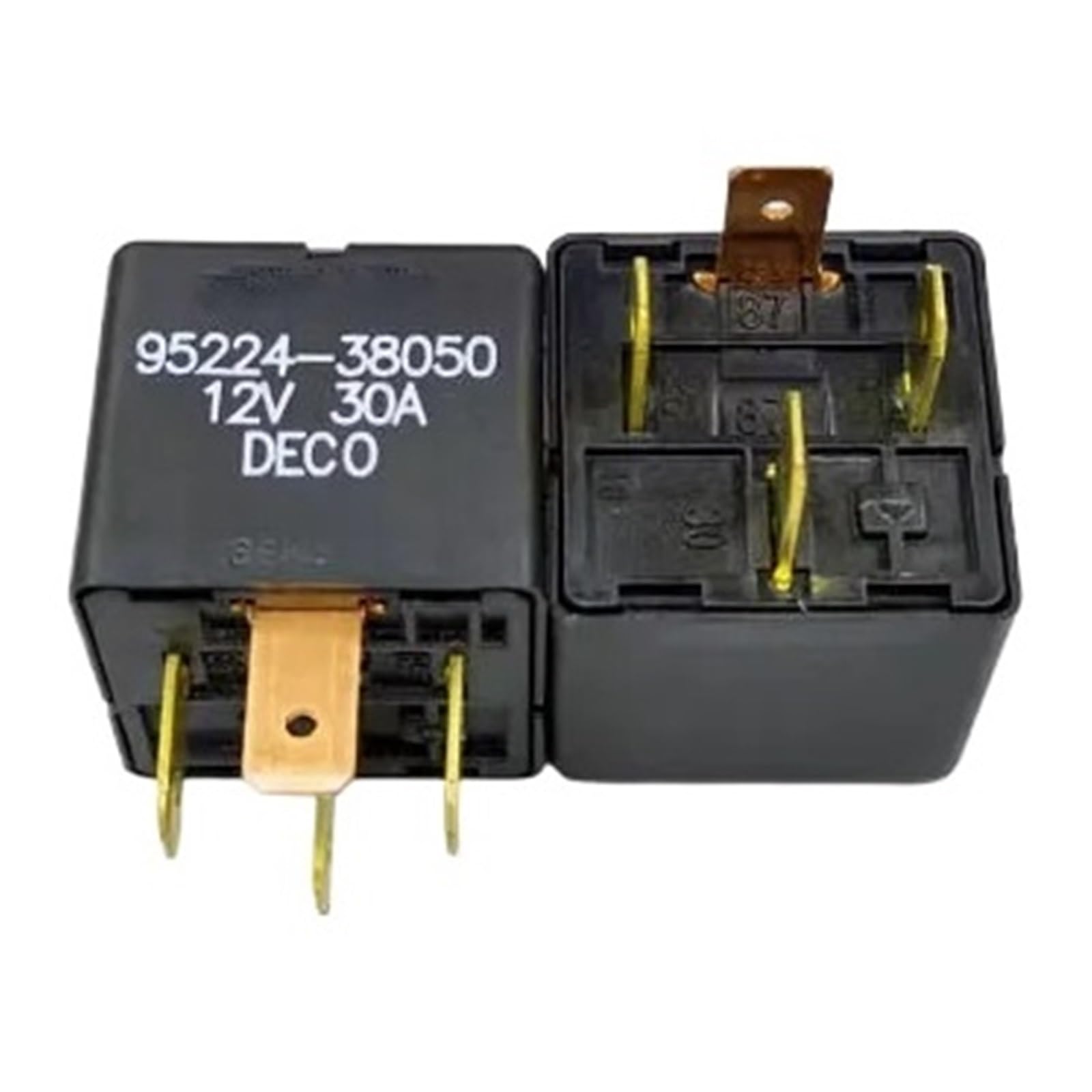Évitez les pannes de circuit avec le relais 95224-38050 de 12V 30A à 4 pieds pour la boîte auto