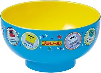 Skater N6 Painted Soup Wan, 8.5 fl oz 250 ml, Microwave, Dishwasher Safe, Plarail Soup Bowl