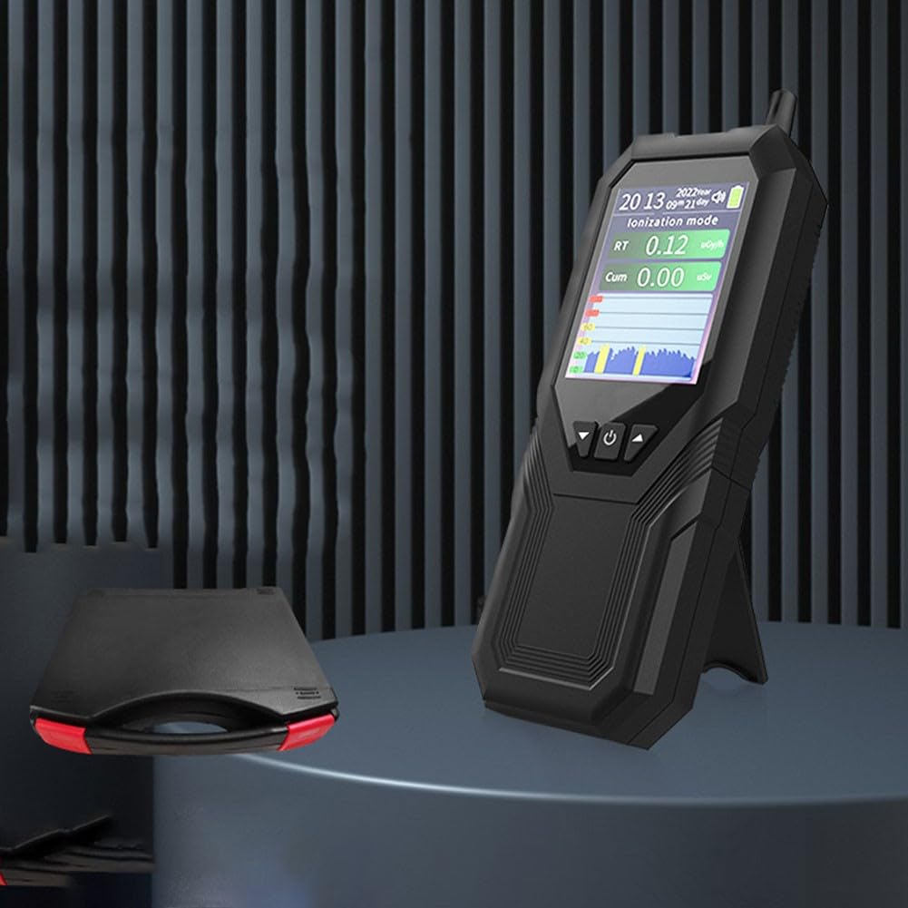 Geiger Counter Nuklearstrahlungsdetektor, verbessertes Monitor-Dosimeter, wiederaufladbar, Beta-Gamma-Röntgenstrahlung, tragbarer Handstrahlungsmonitor mit LCD-Display