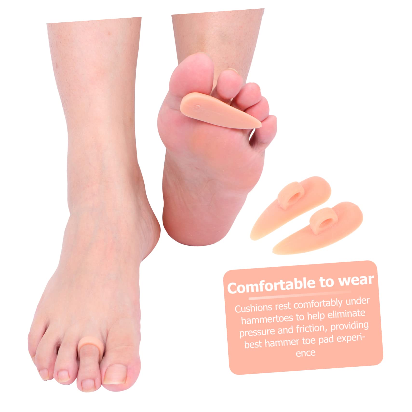 TOVINANNA 4 Sets 12pcs Splint Correct Straightener for Separator Pad Overlapping Flexible Divider