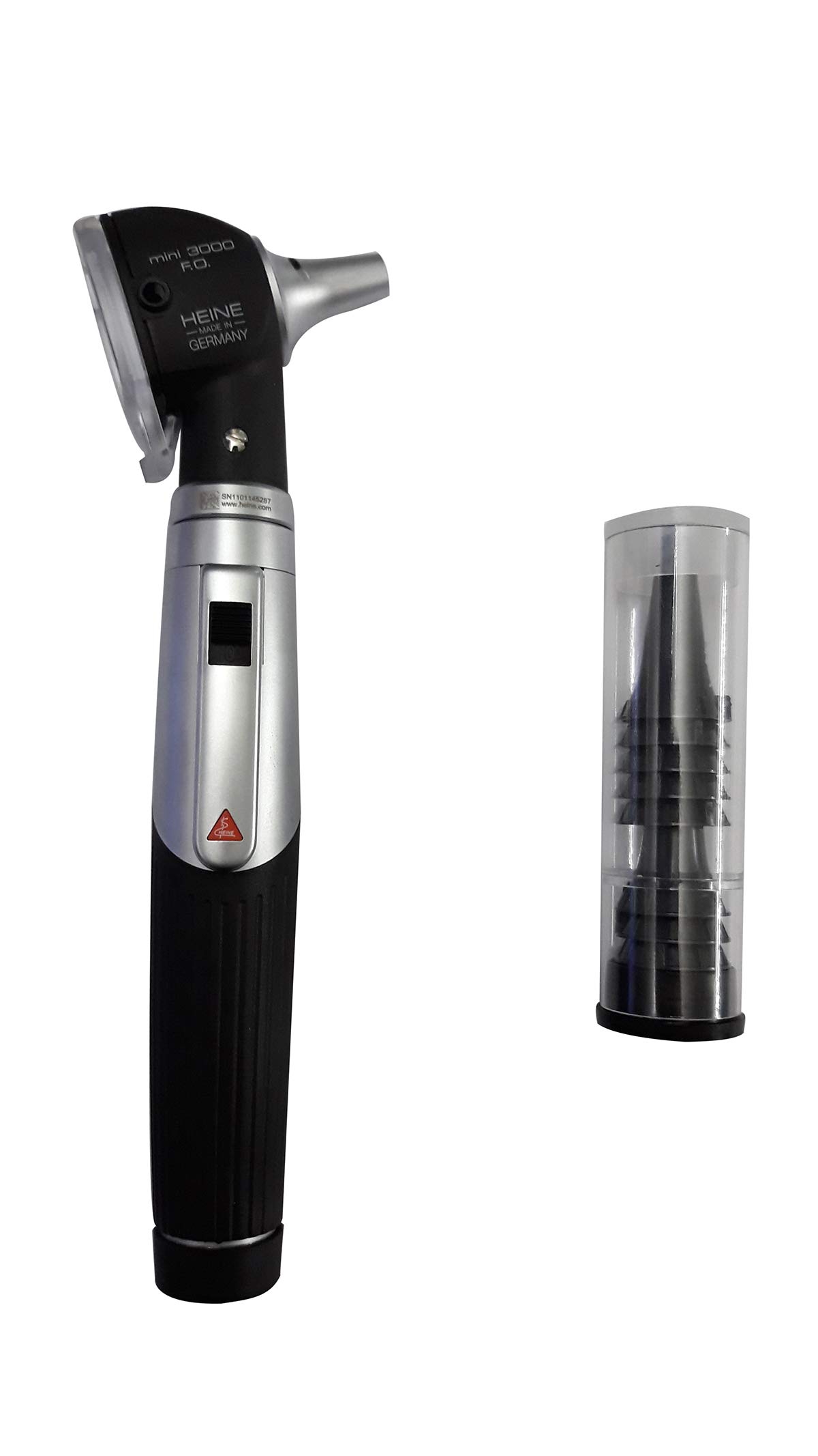 Heine Mini-3000 F.O. Otoscope with 10 Disposable Tips D-001.70.110
