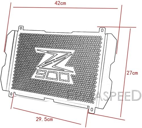 Miniatura 6 de Radiator Grille Guard for Z900 2017 2018 2019 2020 2021 Motorcycle Radiator Grille Guard Cover Protector Motorcycle Accessories