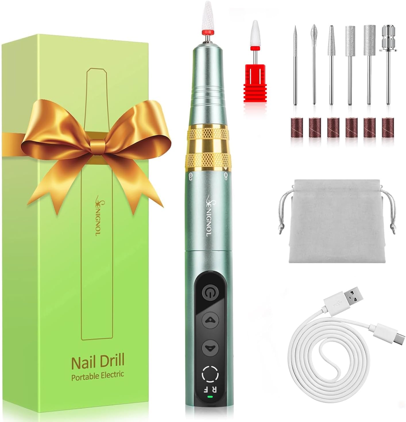 Amazon com Electric Nail Drill Cordless Professional Nail Drill