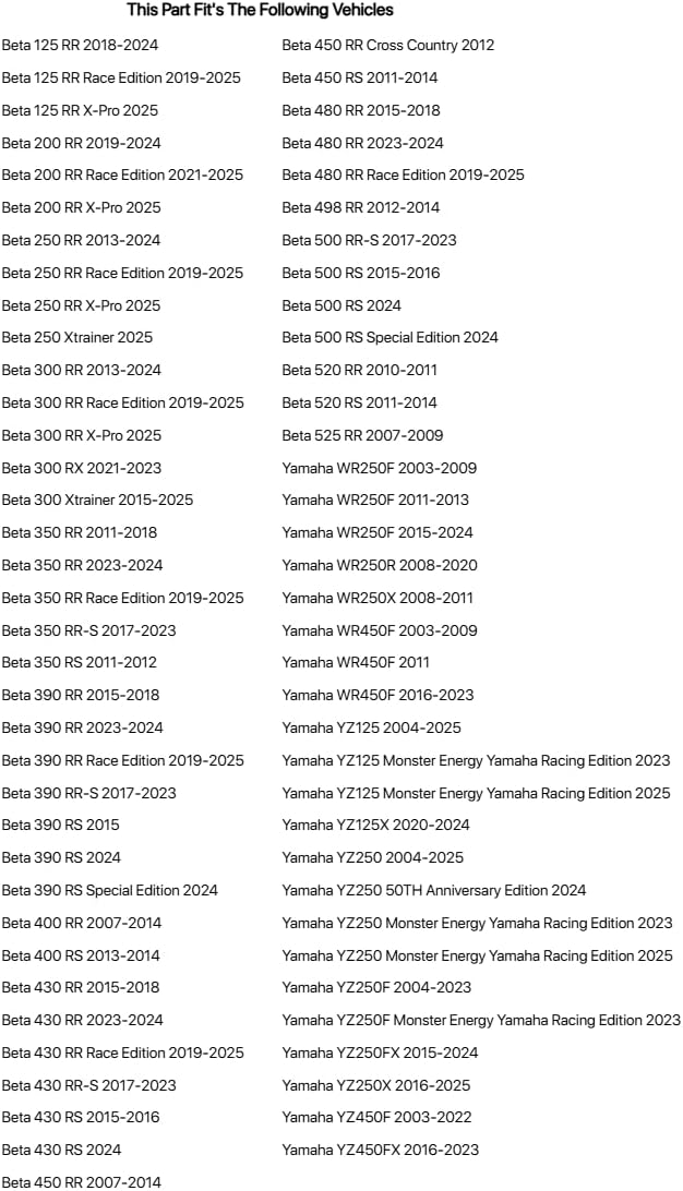 Tusk Rear Motorcycle Steel Braided Brake Line Standard Length Blue For Beta 300 RR X-Pro 2025