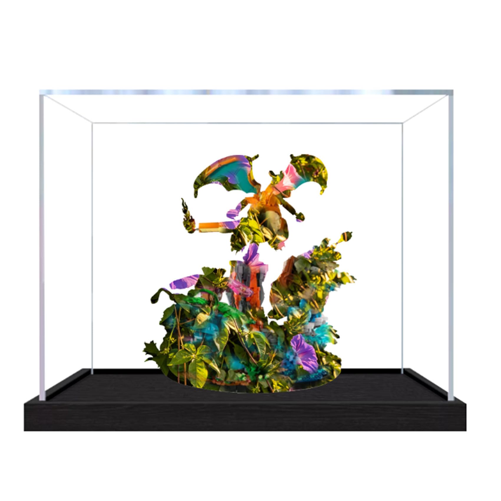 Acrylic Display Case for Le-go 72153 Model, Dustproof Display Box (display box only) (StyleA 3mm)