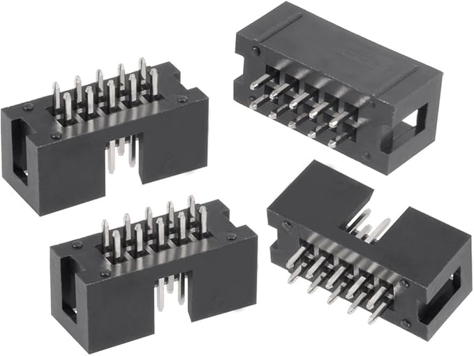 10pcs 2x3/4/5/6/7/8/10/20/40 Pin Double Row Right Angle Female Pin - View #13