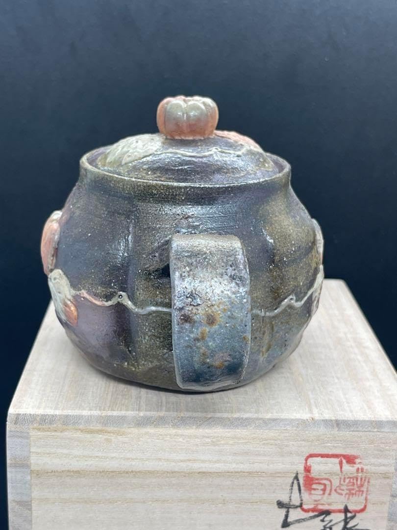 馬九行之 常滑焼 吉川壺堂 共箱 朱泥 急須 横手 中国 茶道具 Amazon.co.jp: 馬九行之 常滑焼 吉川壺堂 共箱 朱泥 急須 横手 中国