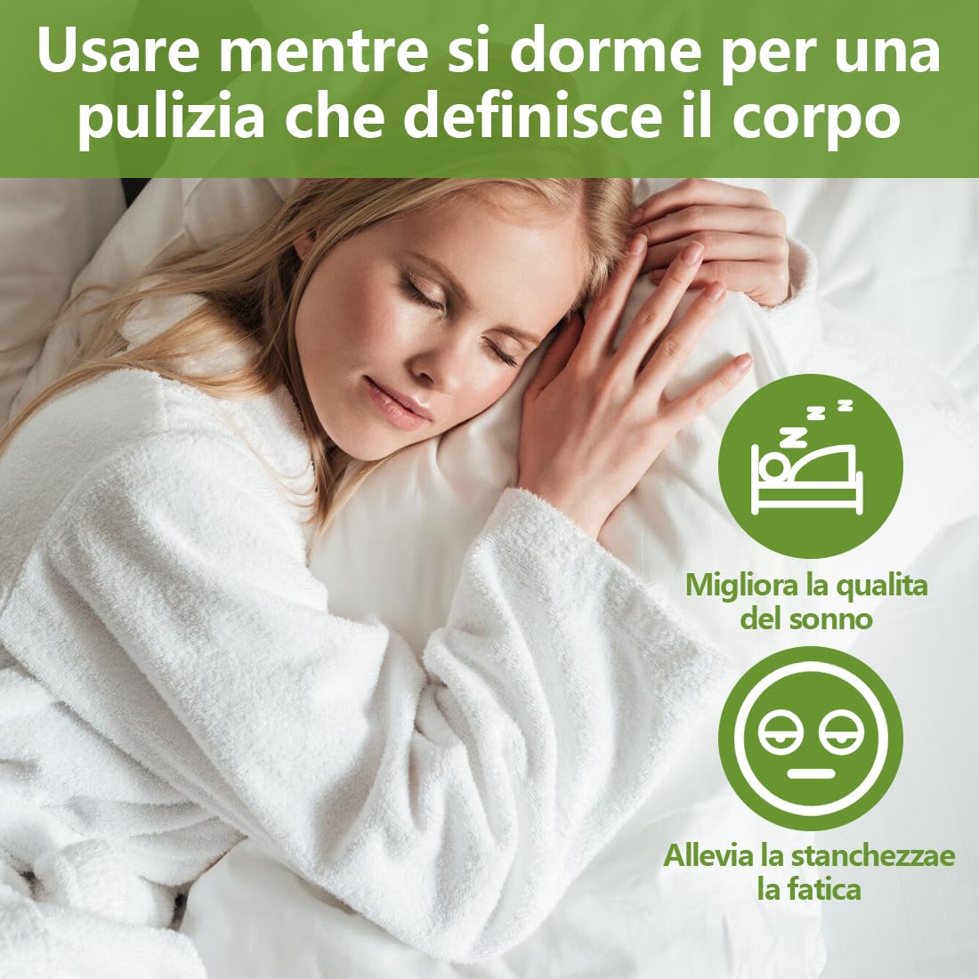GXGM 10 Pezzi Cerotti Piedi, Principi Attivi Naturali Per Piedi,Patch Per Il Piede Per Dal Corpo Migliorano La Circolazione,Alleviare Lo Stress E Migliorare Il Sonno
