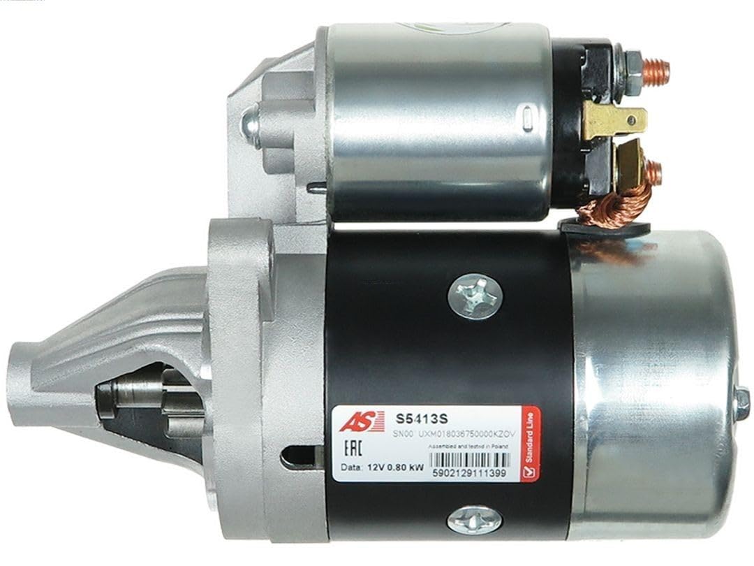 AS-PL MOTOR DE ARRANQUE Compatible con SUZUKI Alto FF Wagon R+ Hatchback MM Wagon R Hatchback SWIFT II Fastback EA, MA SJ 410 SUV Cabrio OS