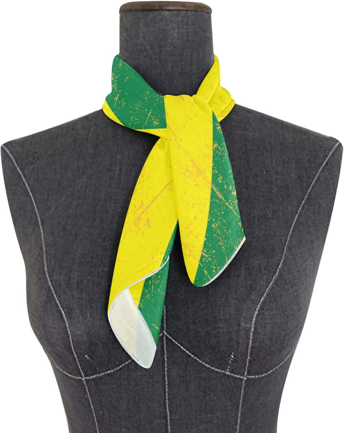 Women's Fashion Silk Scarf Square Satin Headscarf Neck Scarf Head Hair Wraps - Image 3