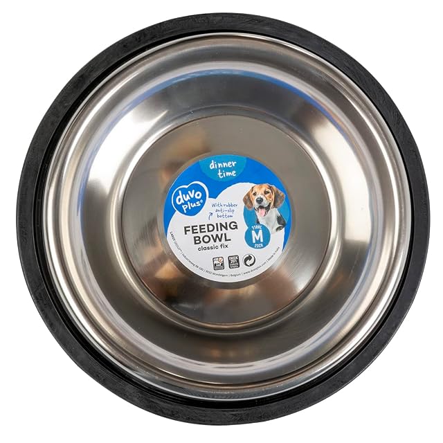 Foto 7 de 7 de Duvo+ NR 0 - Comedero de Acero Inoxidable Antideslizante para Gatos