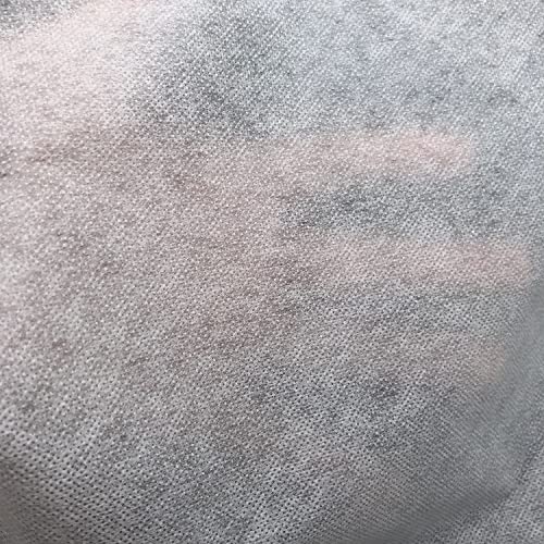 image for PLANTIONAL Medium Weight White Iron-On Non-Woven Fusible Interfacing: 