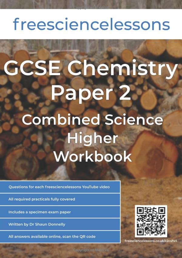 Buy Freesciencelessons GCSE Chemistry Paper 2: Combined Science Higher ...