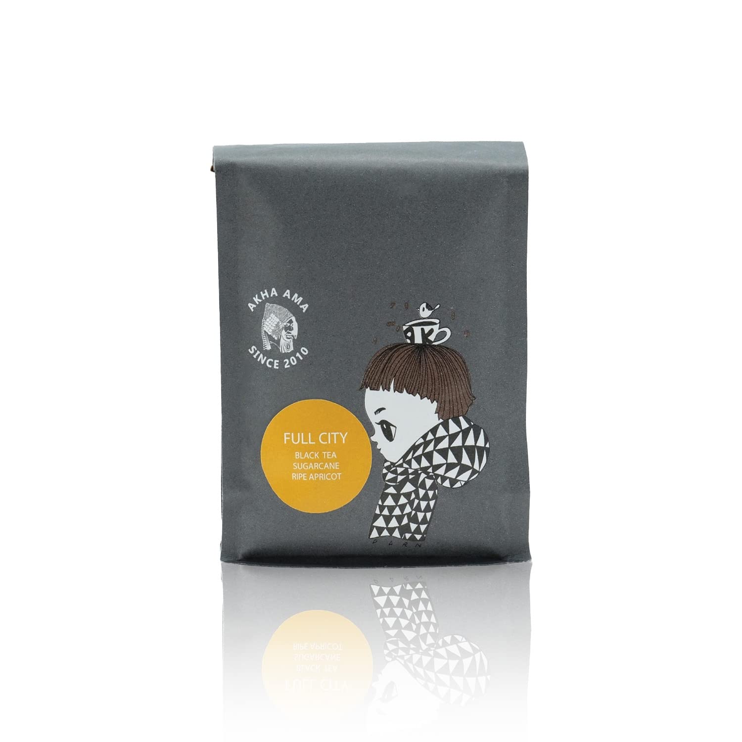 Akha Ama Whole Bean Coffee Blend, Thai Coffee Beans, Light Espresso Roasted, Full City Blend, Single Origin Roasted Coffee Bean from Thailand, 8.8 oz. / 250 g. (Pack of 1)