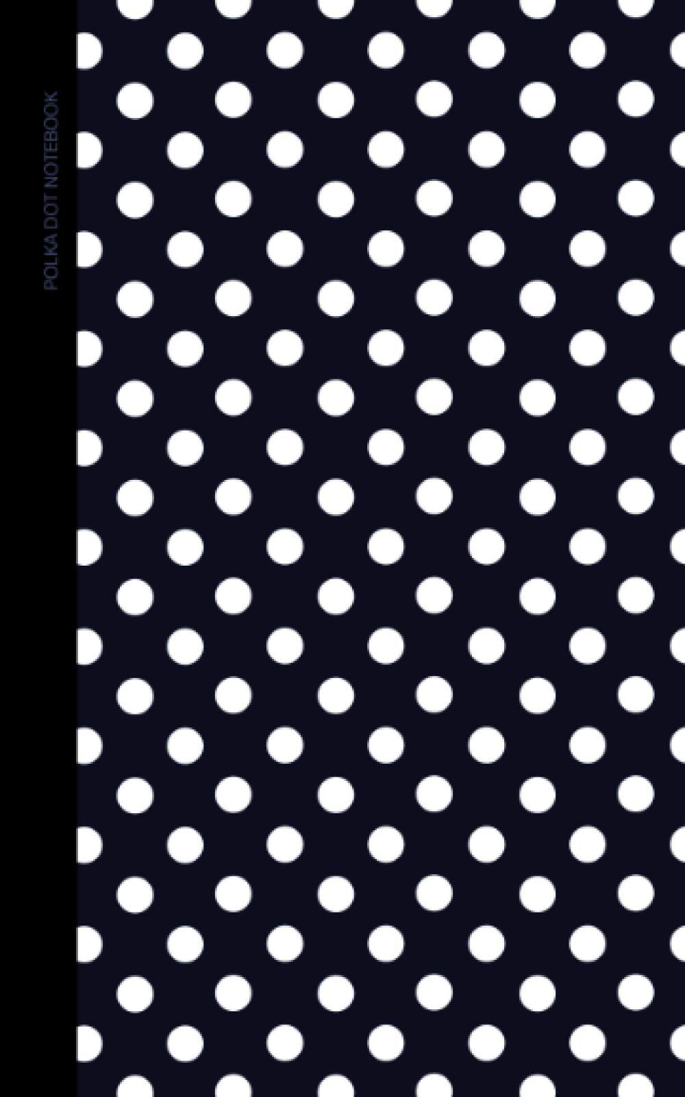 Polka Dot Notebook: Gifts / Presents [ Small Ruled Notebooks / Writing Journals with Blue Black and White Polka Dot Design ] (Contemporary Designs - Patterned Stationery)