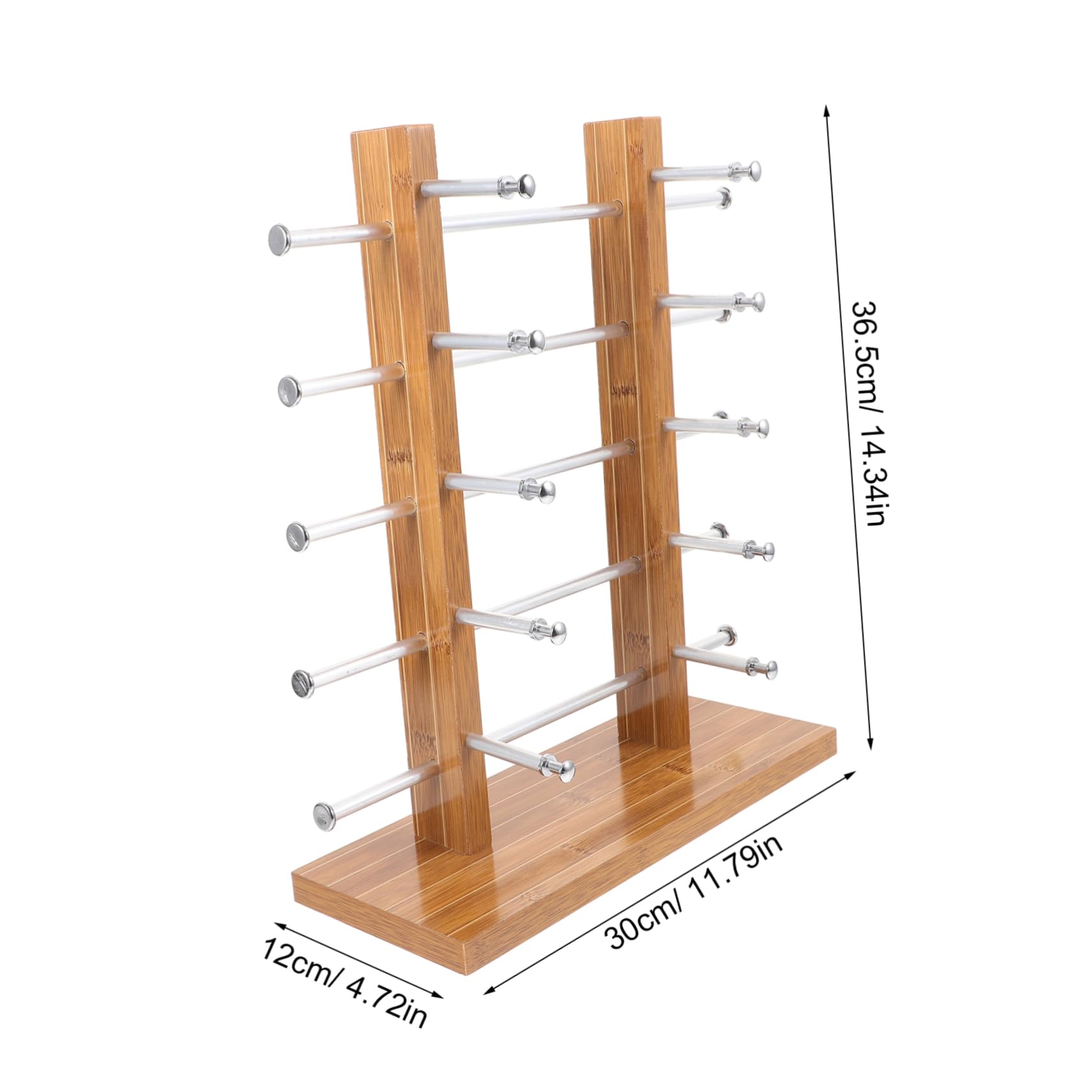 1satz Holz Brillenhalter Für Sonnenbrillen Und Brillen Fach Gestapelter Brillenständer Aus Massivem Holz Stilvolles Brillenregal Für Eleganten Eyewear-display Im Geschäft Oder