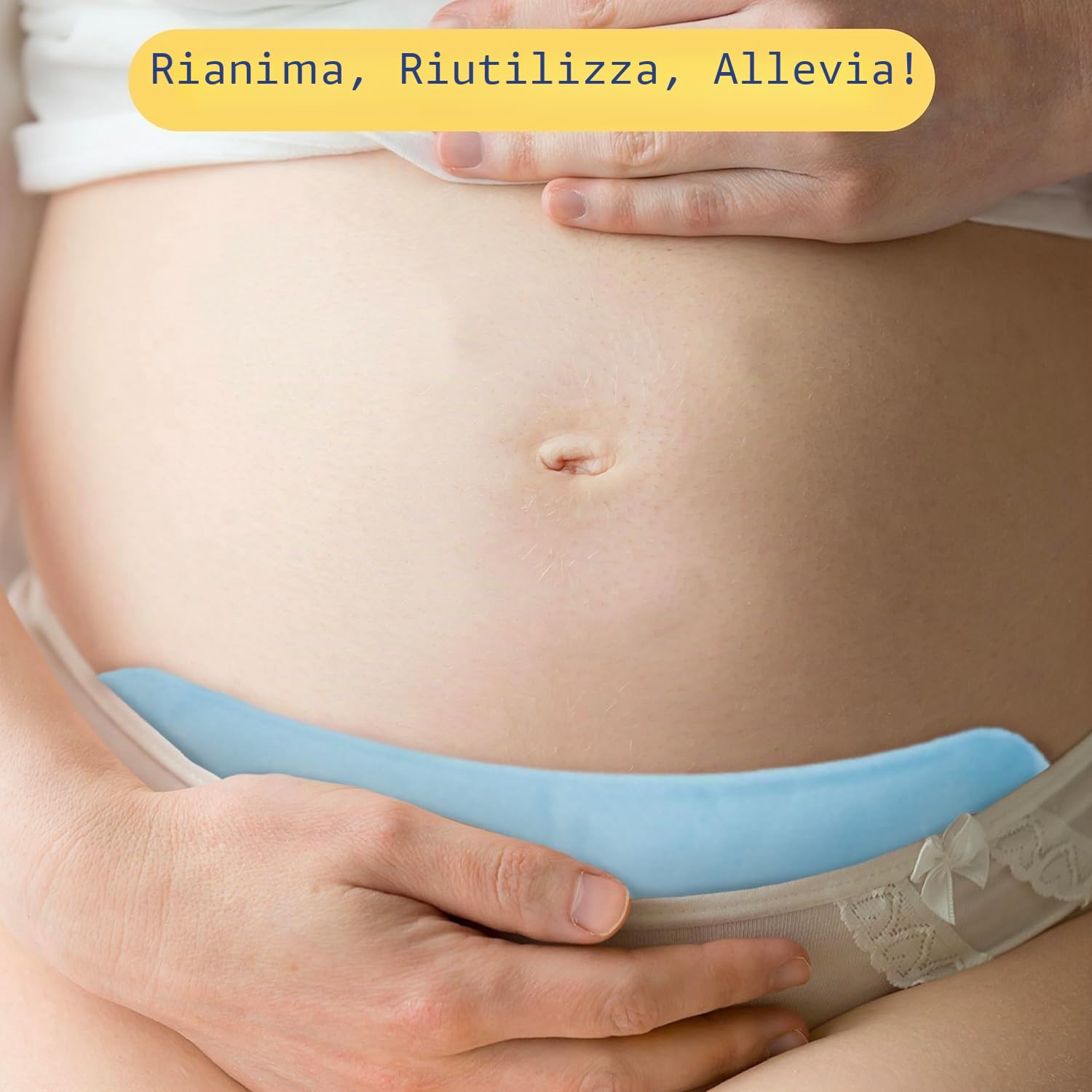 First Days Maternity - Confezioni calde e fredde riutilizzabili (2) per il recupero post-partum, sollievo dall'episiotomia, emorroidi, lividi e molto altro ancora