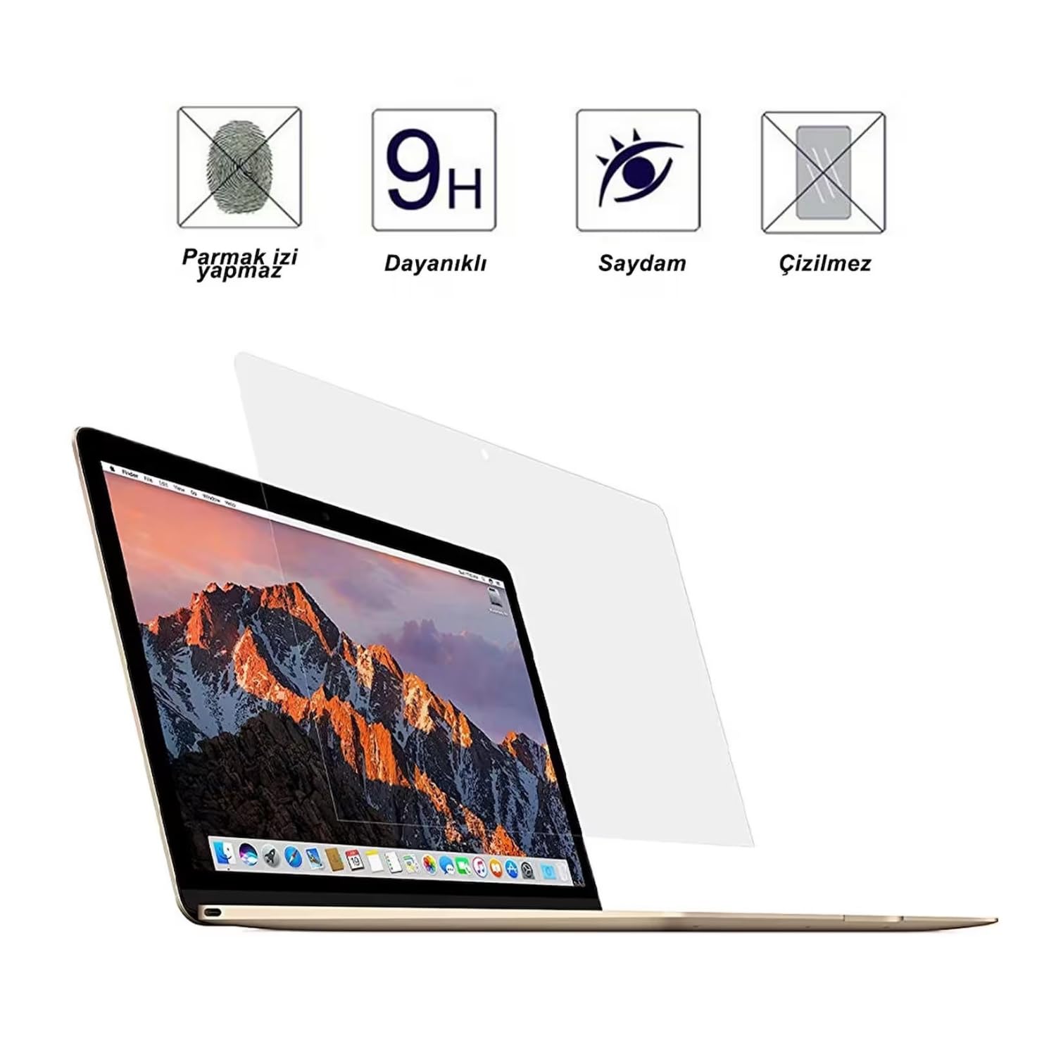 SyncCase Huawei MateBook D14 2023–2024 Uyumlu Mat Ekran Koruyucu – Matte Laptop Screen Protector, Yansıma Önleyici Anti-Glare Kaplama ile Göz Konforu Sağlayan 14 İnç Ekran Koruma Filmi