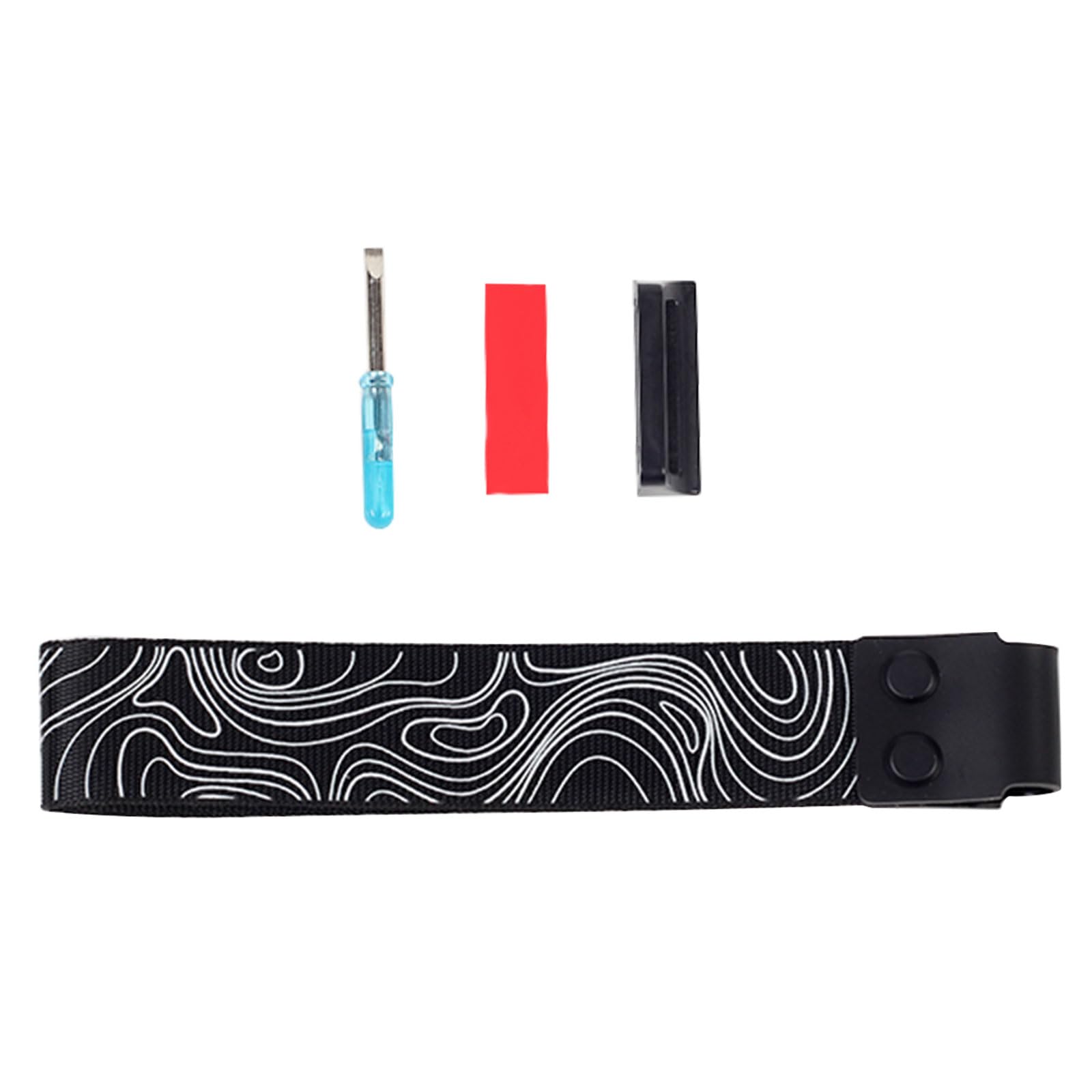 Zeizafa Keyboard Strap With Adhesive Aesthetics Pattern Fire68 Strap For Mechanical Keyboards Enhances Aesthetics