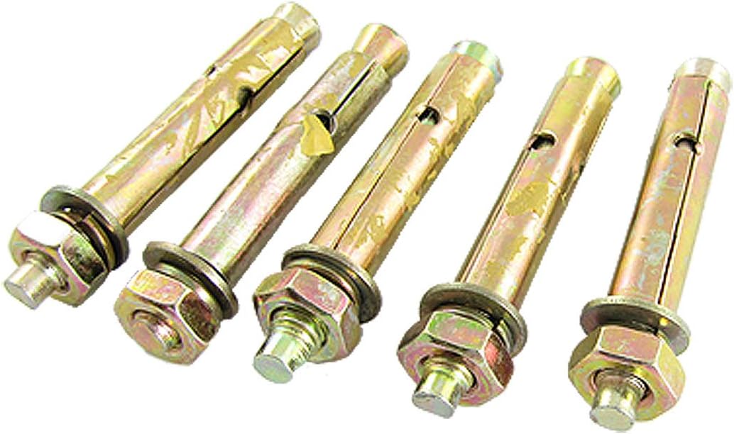 Aexit New Shipping Free Shipping sold out 5 Pcs Nuts Expansion Bolt M8 x Panel Sle 70mm Nut Hex