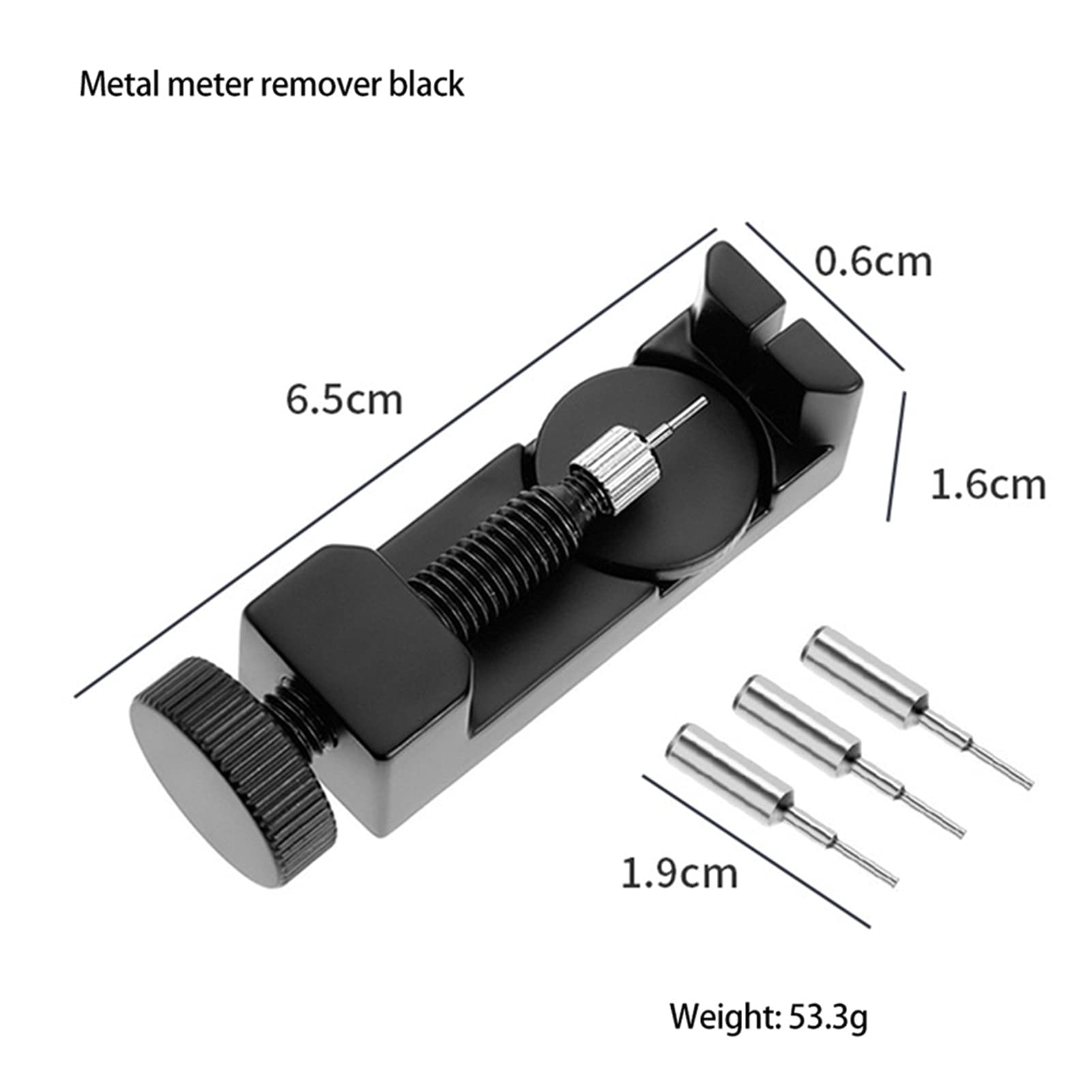 Outil de démontage de Bracelet de réglage de Hauteur réglable en métal Outil de réparation de Montre Kit d'outils de réparation