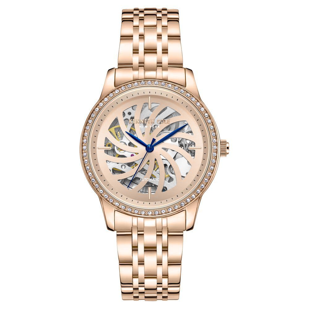 Kenneth Cole Automatic Rose Gold dial Metal Strap Watch for Women-KCWLL0016602LD (B0CSKB29GR) Amazon Price History, Amazon Price Tracker