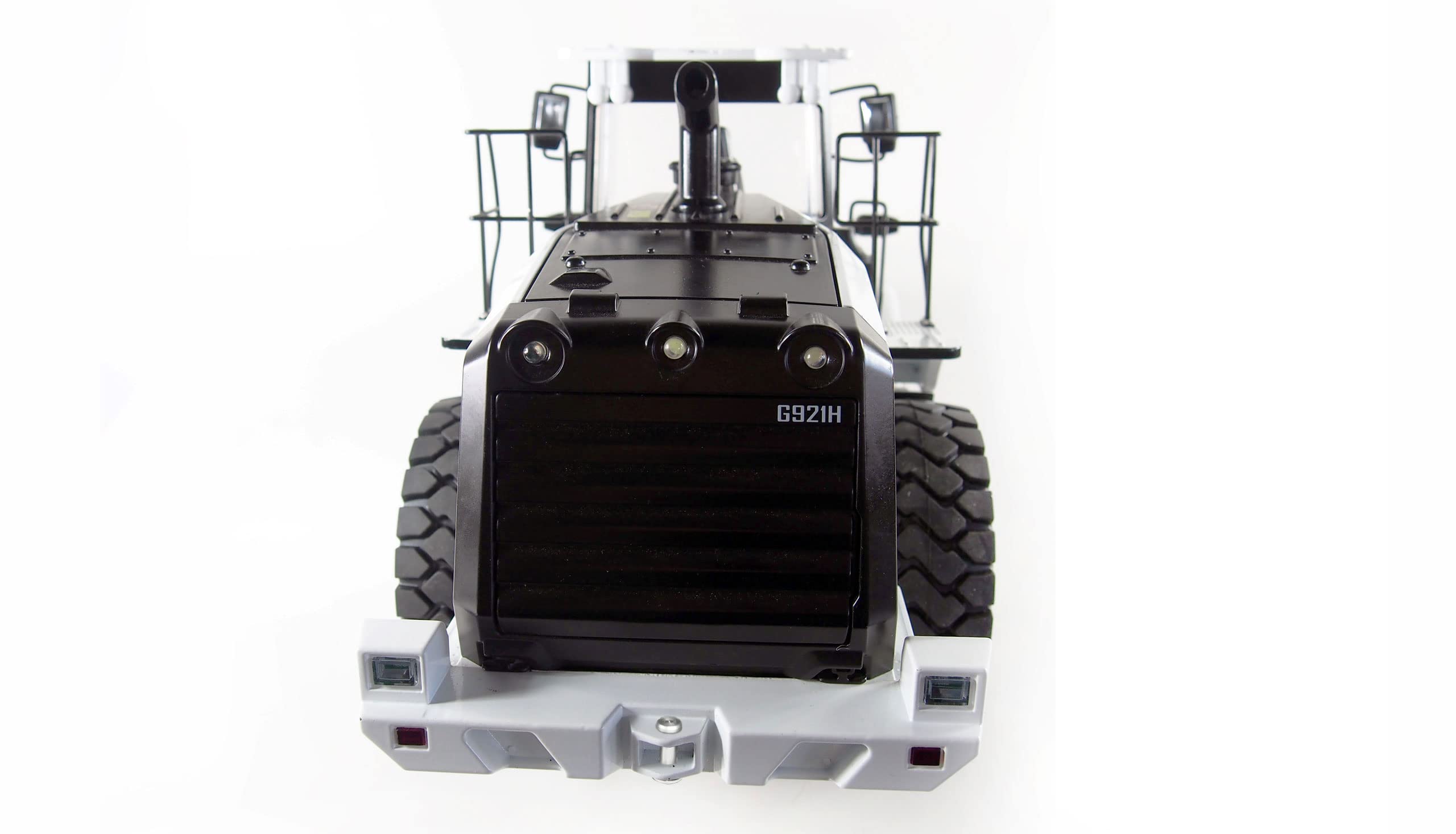 Amewi 22541 Hydraulik-Radlader G921H Vollmetall 4WD 1:16 2,4GHz RTR, weiß Maßstab 1:16