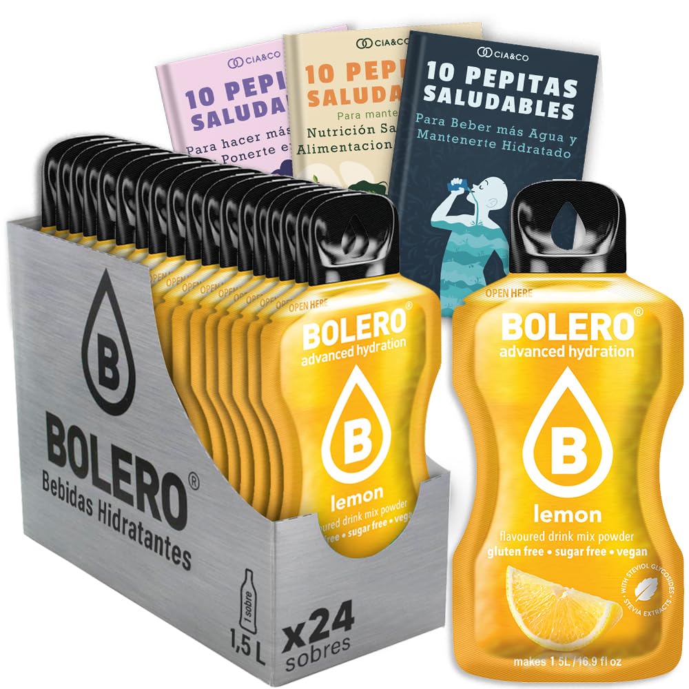 24 x Bebida Bolero COLA Hidratante Sin Azucar (24x9 grs) + 30 Pepitas Saludables para una vida más sana by Cia&Co — view 74