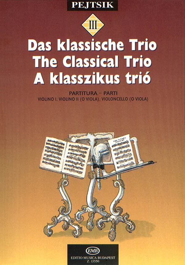 Metodo Musica da Camera per Archi - Volume 3 Il Trio Classico