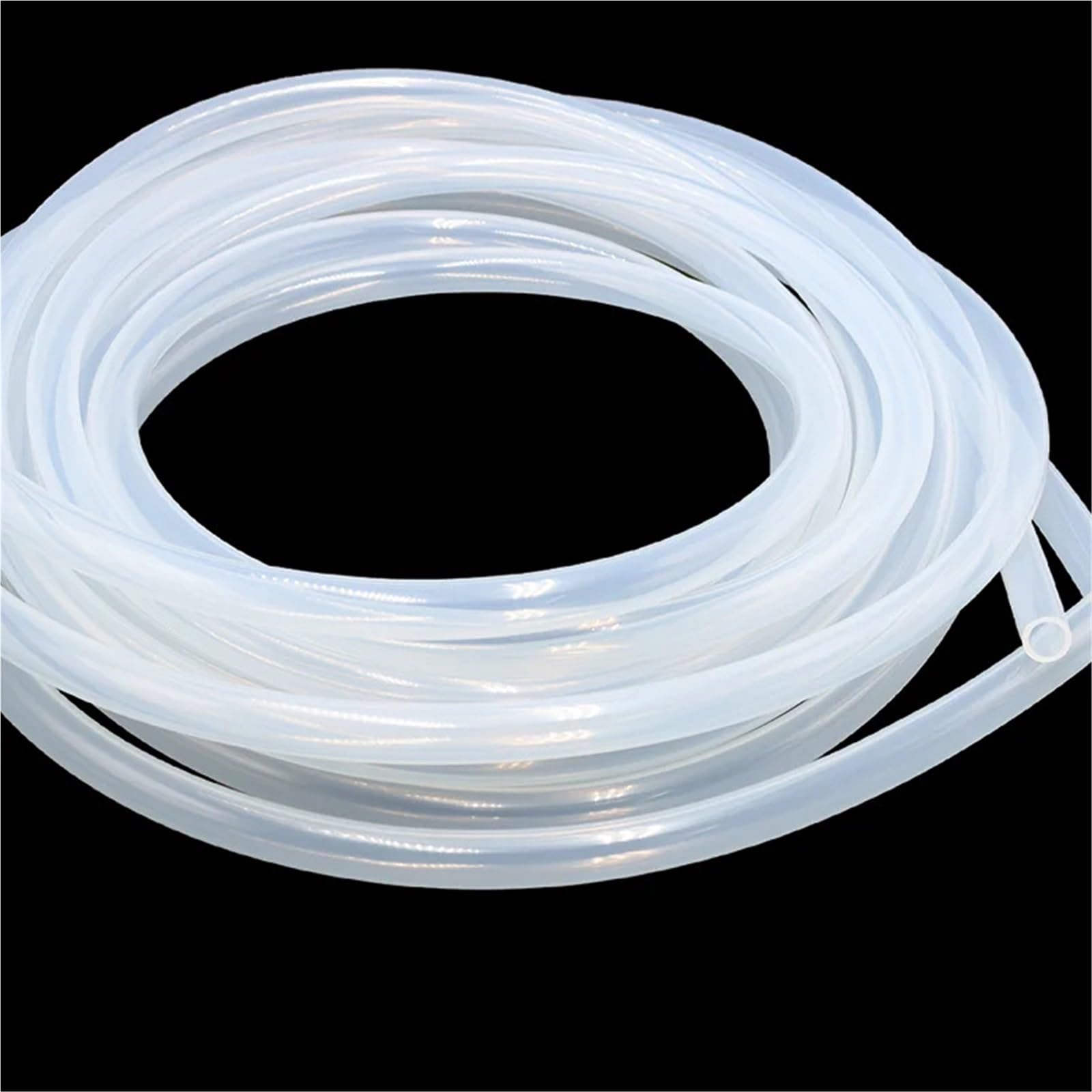 Transparent High Temperature Resistant | Silikonschlauch 2 4 6 7 8 10 12 mm flexible Weichwasser-Aquariumpumpe(5 Meter,D 8mm x OD 12mm)
