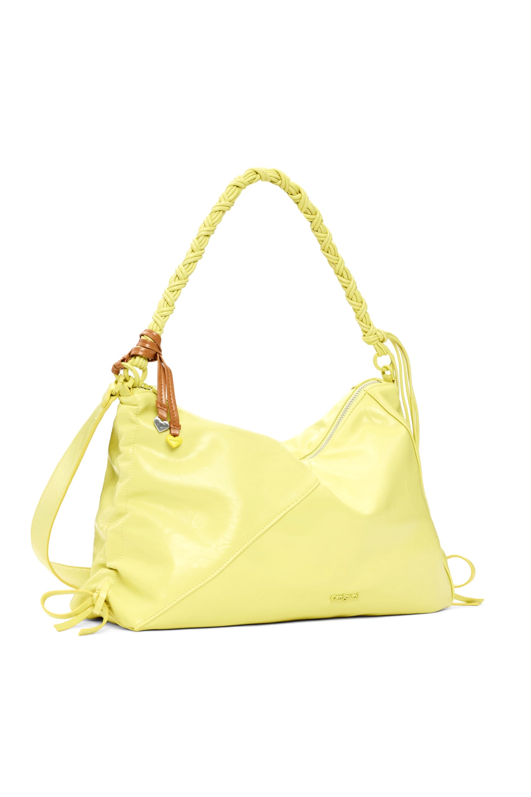 Desigual bolso de hombro bolso bandolera Rodio Leiria Shoulder Bag Lima amarillo