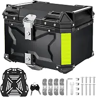 Baú para Moto 45L Super Adventure, Modelo Universal de Alto Volume, Bauleto Impermeável 45 Litros