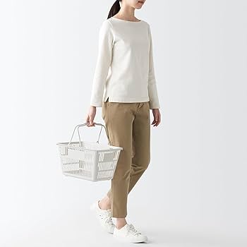 Amazon.co.jp: 無印良品 ポリプロピレン 買い物かご KG0S0A2A