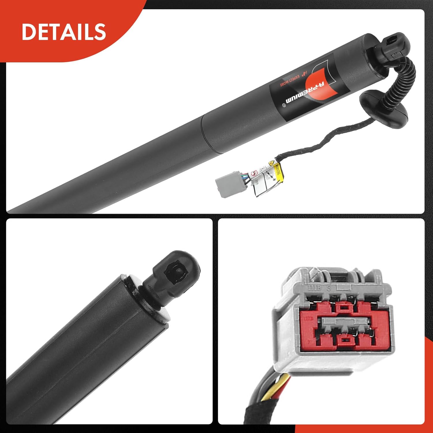 A-Premium Rear Tailgate Power Lift Support Shock Struts Compatible with Ford Escape 2013-2019, Sport Utility Replace# CJ54S402A55AD, CJ5Z78406A10B, 2-PC Set