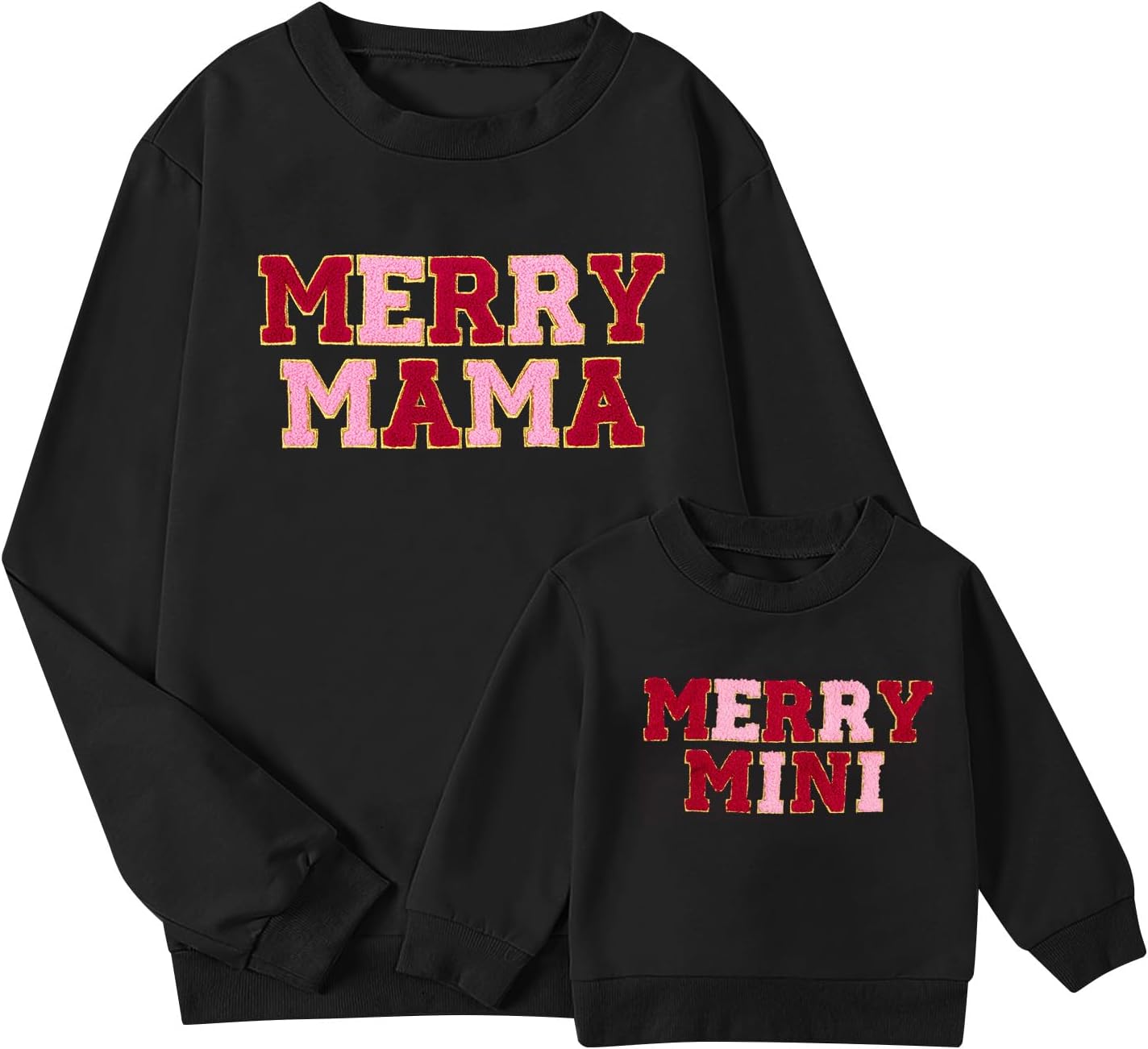 MNLYBABY Christmas Mommy and Me Matching Outfits Merry Mama