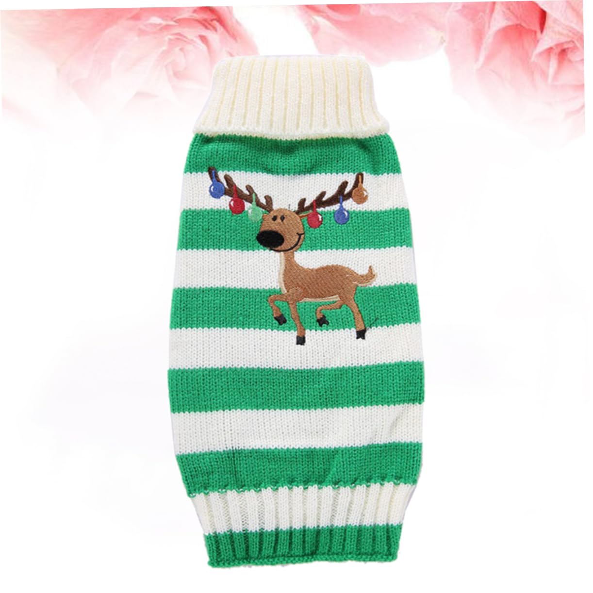 BESPORTBLE Pull Tricoté en Houx pour Chien 3 Pièces Élégant Tenue De Noël Vêtements Chauds pour Chien